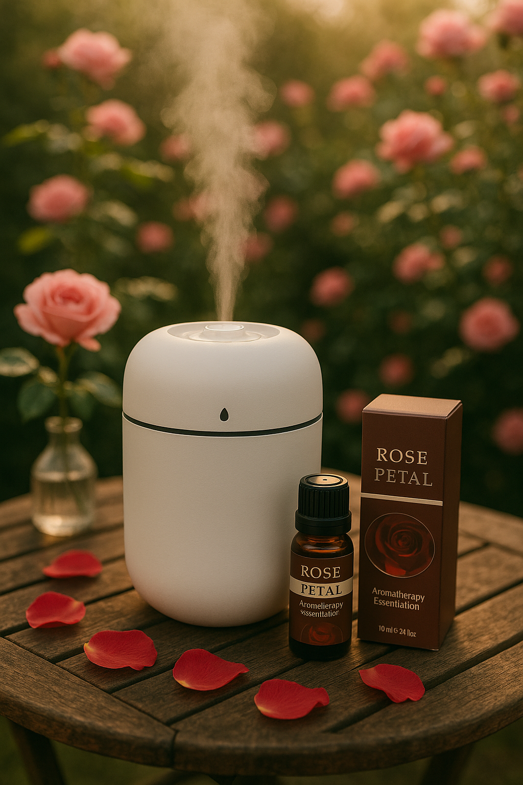 Rose and diffuser